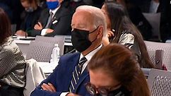 ‘The Eagle is dozing!’: Biden appears to doze off at climate summit