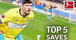 Gregor Kobel • Top 5 Saves from Borussia Dortmund's New Goalkeeper