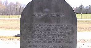 Bufords Massacre Battlefield Historic Site - Battle of the Waxhaws. FTHVN 166