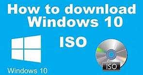 How to Download Windows 10 ISO