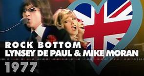 ROCK BOTTOM - LYNSEY DE PAUL & MIKE MORAN (United Kingdom 1977 – Eurovision Song Contest HD)