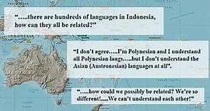 Why can't Southeast Asians and Polynesians understand each other's languages?
