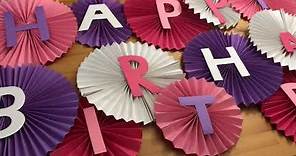 Birthday Decoration Ideas at Home/ DIY Easy Party Home Decorations | #009 |