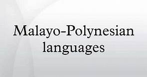 Malayo-Polynesian languages