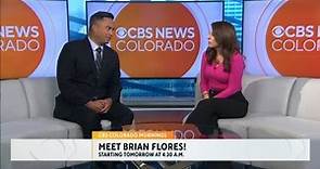 Anchor Brian Flores joins the CBS Colorado Mornings team