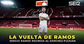 🔙4️⃣ SERGIO RAMOS vuelve al SEVILLA FC: sigue su presentación EN DIRECTO