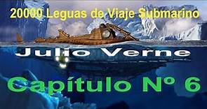 Julio Verne - 20 mil leguas de viaje submarino - Capitulo 6 (A Todo Vapor) - Audio Libro.