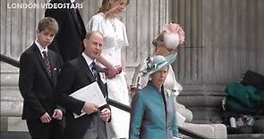 Prince Edward & Sophie Rhys-Jones @ London 3 june 2022 - Queen Elizabeth II Jubilee at St. Paul