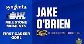 OHL Milestone Moments | Jake O'Brien | First Career Goal