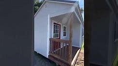 10x24 A-Frame Ranch Cabin Shed