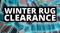 Winter Rugs Clearance on Now at Horse Gear Outlet