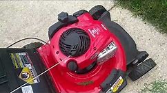 Craftsman Model M110 Push Mower: Wouldn't Recommend