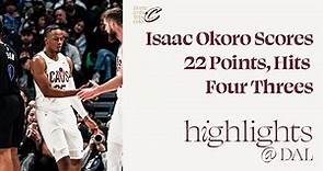 Isaac Okoro Highlights at Dallas | 12.27.2023