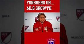 Emil Forsberg speaks to the growth of Major League Soccer