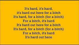Hard Out Here ~ Lily Allen ~ Lyric Video