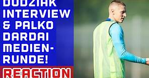 Jeremy DUDZIAK Interview & Palko Dardai Medienrunde. HERTHA News - Hertha Trainingslager Reaction