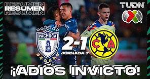 Resumen y goles | Pachuca 2-1 América | CL2024 - Liga Mx J7 | TUDN