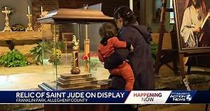 Relic of Saint Jude the Apostle on display in Allegheny County