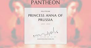 Princess Anna of Prussia Biography - Landgravine of Hesse