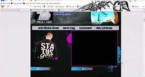 How to make a REAL PRO Myspace Layout PART 4 [PLACING THE LAYOUT ON MYSPACE]