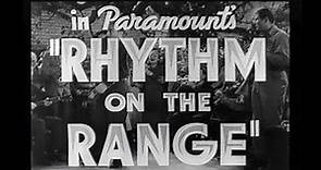 "Rhythm on the Range" Original Trailer (1936)