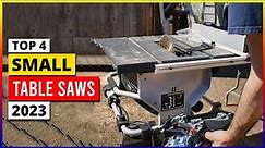 Top 5 Best Small Table Saws in 2023