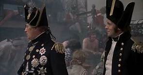 Battle of Trafalgar scene from the film A Bequest to the Nation.
