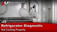 Refrigerator Diagnostic - Admiral, Whirlpool , Maytag freezer Not Cooling,Ice Build Up Behind Fan