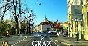 Driving in Graz, Austria (Österreich) | 4K UHD | Driving Tour | A Full Drive through Graz |