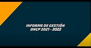 Gestión DNCP 2021 - 2022