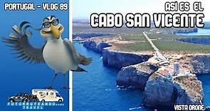 ASÍ ES EL CABO SAN VICENTE (PORTUGAL) vista drone