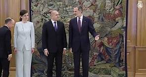 Encuentro de S.M. el Rey con S.E. el Presidente de la República de Bulgaria, Sr. Rumen Radevaria