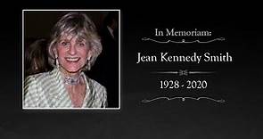 Remembering Jean Kennedy Smith