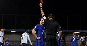 Danny Drinkwater Red Card vs Tottenham U23