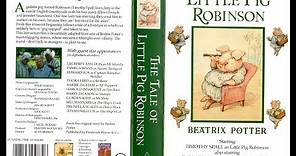 Beatrix Potter's The Tale of Little Pig Robinson (1991 UK VHS)