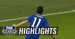 Pedro opens the scoring for Chelsea vs. Peterborough | 2016-17 FA Cup Highlights