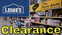 Lowes Clearance Lets check it out !