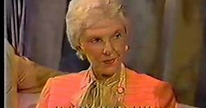 Mary Martin, 1984 TV Interview
