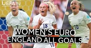 ENGLAND Women's EURO All GOALS!! | Women's Finalissima