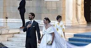 Primera boda real en Atenas desde hace más de medio siglo con el enlace del principe Filippos