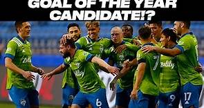 WHAT A STRIKE. Seattle's João Paulo with a Goal of the Year Candidate