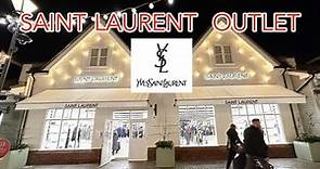 YSL SAINT LAURENT サンローラン アウトレット 価格大公開！BICESTER OUTLET PRICE