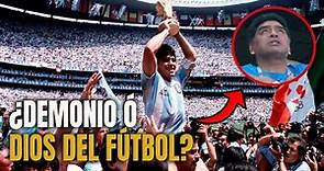 La Historia de Diego Maradona, el Dios del Fútbol Mundial 🙌