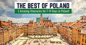 Poland Itinerary and Poland Travel Guide to the Best Places to Visit in Poland for 7-14 Days!