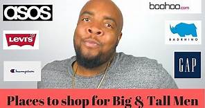 Places to Shop for Big & Tall Men