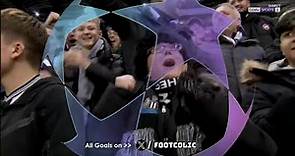 Joelinton goal Newcastle vs AC Milan Highlights Champions League 2023