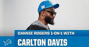 1 on 1 with CB Carlton Davis III | Detroit Lions