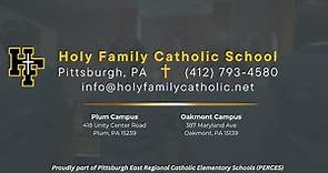 Holy Family Catholic School Video Overview