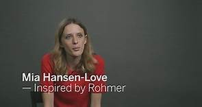 MIA HANSEN-LOVE Inspired by Rohmer | TIFF 2016