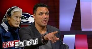 Tony Gonzalez sends a strong message to Pete Carroll and the Seattle Seahawks | SPEAK FOR YOURSELF